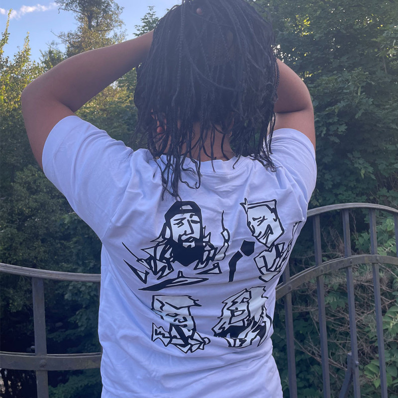 Shirt "Characters" (Weiß)